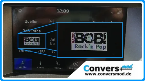 Senderlogos freischalten (DAB+ und FM)
