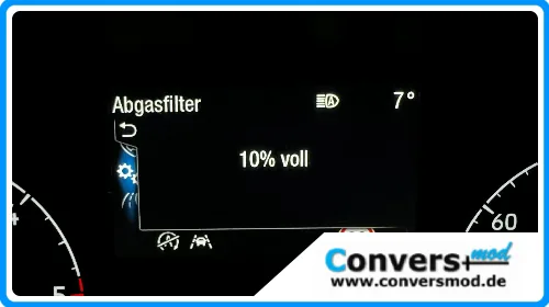 DPF-Anzeige